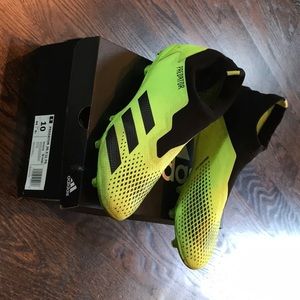 Adidas Predator 20.3 firm ground soccer cleats.